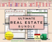 Real Estate Template Excel Real Estate Bundle Rental Property Spreadsheet Investment Analysis Tracker Revenue and Expenses Excel Cash Flow