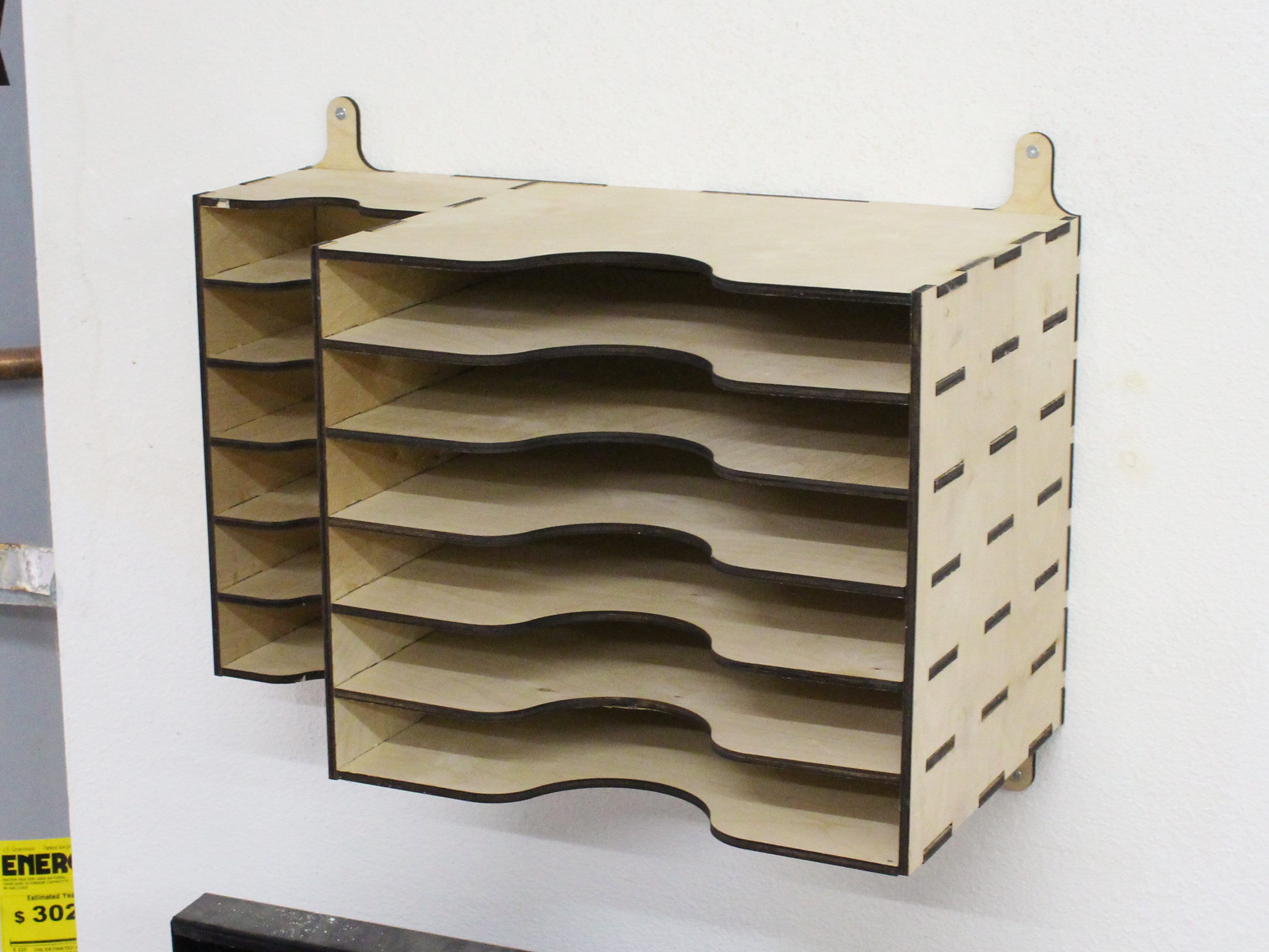 Sand Paper Shelf Storage Box. 2.5mm 1/8 3mm 3.6 4mm Etsy