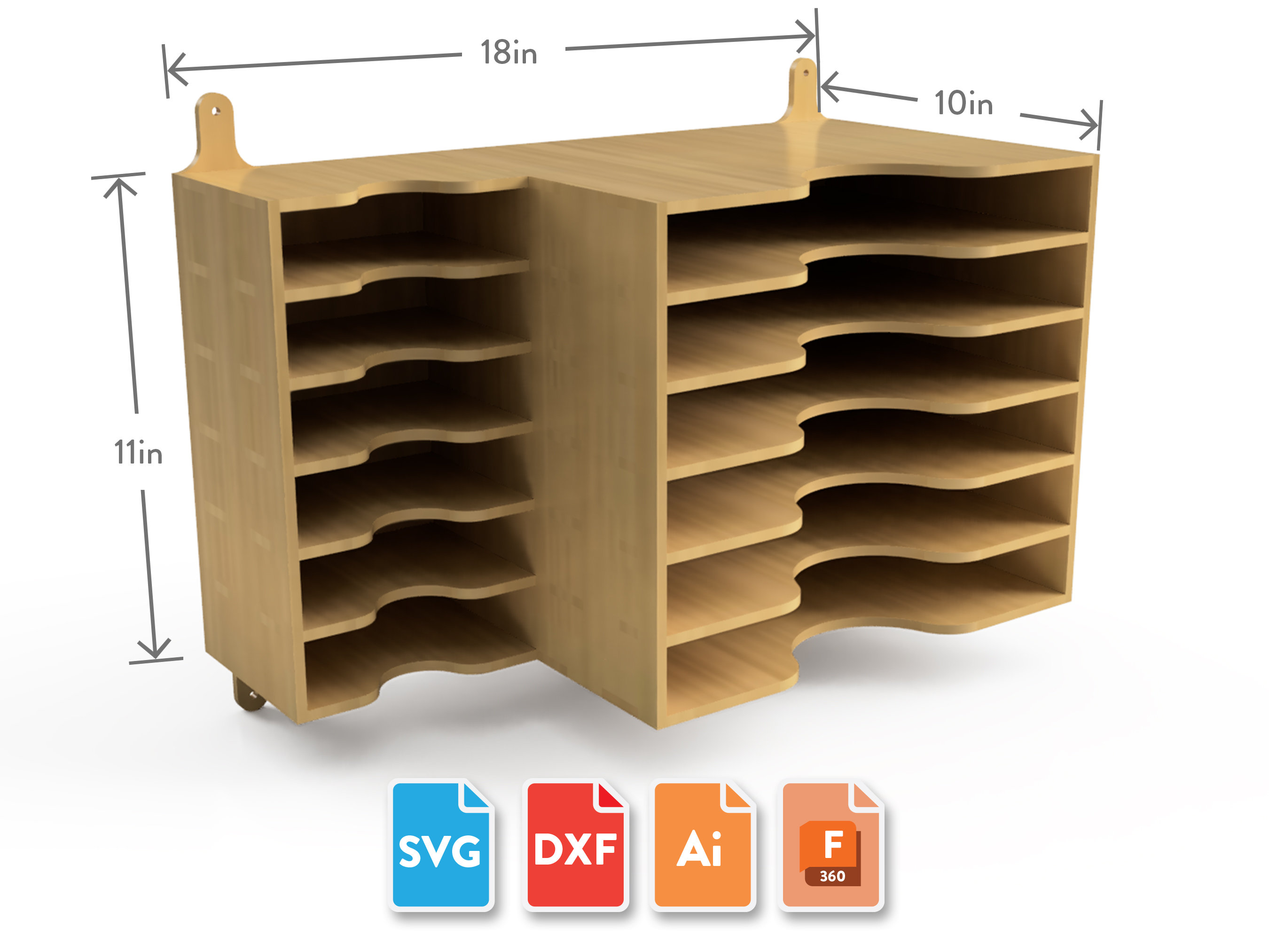 Sand Paper Shelf Storage Box. 2.5mm 1/8 3mm 3.6 4mm Etsy