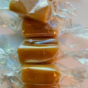 1 Pound Homemade Caramels-Salted Caramel-Sweet Treat-Butter Caramel-Homemade Sweets-Gift