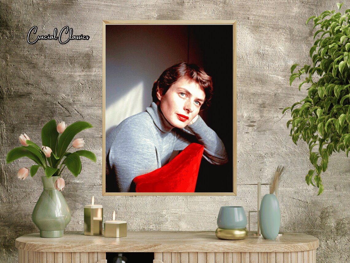 Ingrid Bergman Wall Art 25 Photos PDF & Pngs, Ingrid Bergman Poster ...