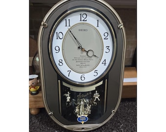 Vintage Home Decor the Seiko DP686 Flip Clock in Aqua Blue - Etsy