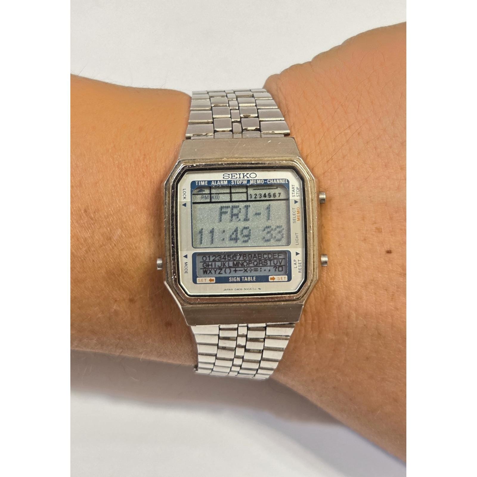 Seiko digital 80s watch - Etsy 日本