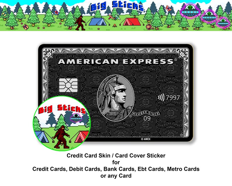 Personalized Name AMEX American Express Black Credit Card Etsy
