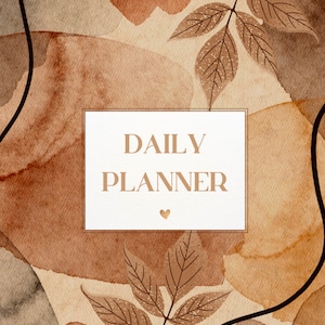 Undated Hourly Planner 8x6 - fits Kindle Scribe - Digital Download