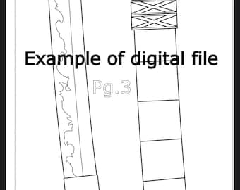 Plantilla de descarga de Zoro Katana Kitetsu