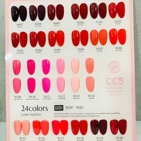 Single Color Nails | Solid Nails | Summer Press On Nails | Red Gel Nails | Pink Glue On Nails | Spring False Nails | Bright Dark Color Nails