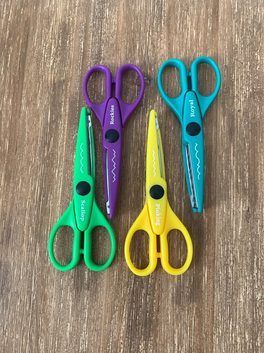 Decorative Design Scissor Set | 4 Different Designs | Scissor Crafts ...