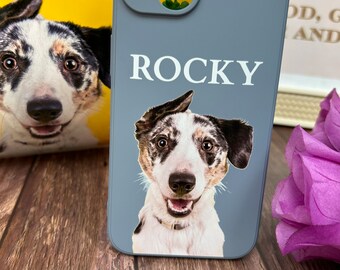 Personalized Dog Portrait iPhone Case: Custom Pet Photo Gift, a thoughtful Pet Parent Gift