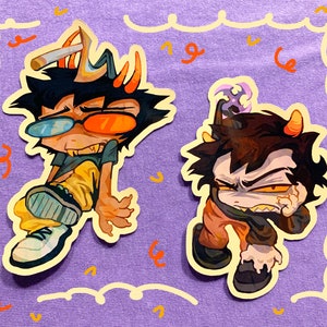 Sollux Captor and Karkat Vantas stickers | Homestuck