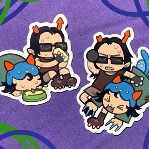 Meowrail stickers | Homestuck