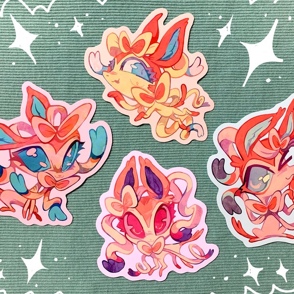 Sylveon stickers | Pokemon