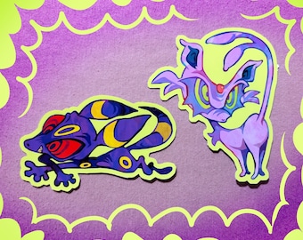 ブラッキー　ポスター ポケモンポスター: ブラッキー - Etsy 日本