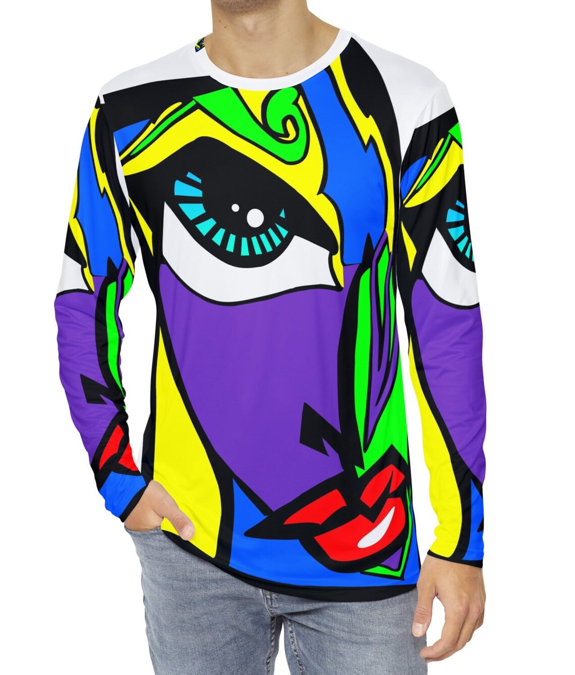Cropped Shirt Pop Art Print