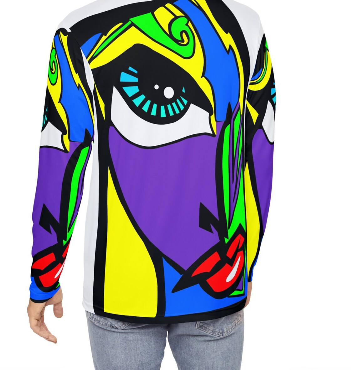 Cropped Shirt Pop Art Print main image 1