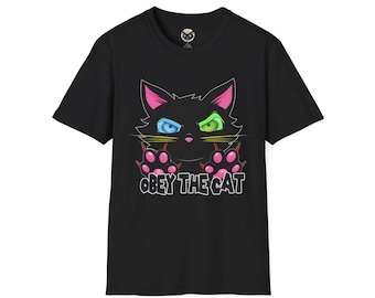 Obey The Cat T-Shirt – Mayhem Glaring Queen Graphic Tee