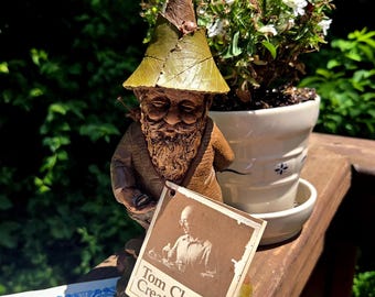 Tom Clark 1983 Palmer 8" Gnome #56 w COA Palmer Cairn Studios:  Vintage Garden Decor