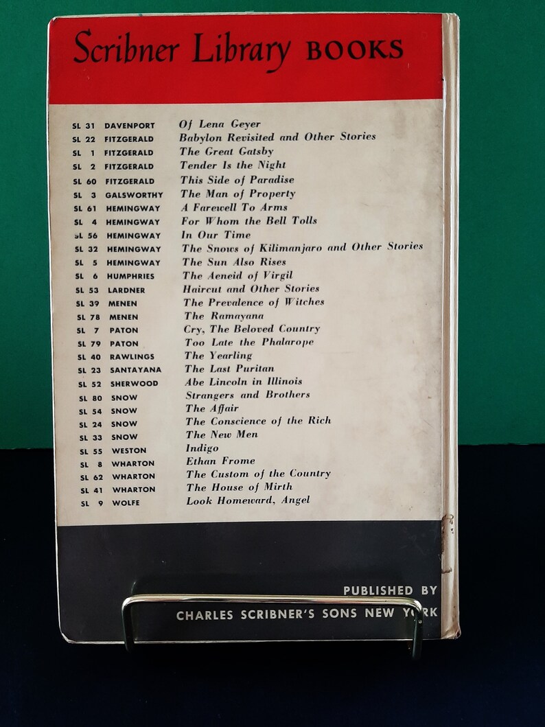 For Whom the Bell Tolls Ernest Hemingway Hardback Copyright 1940 the ...
