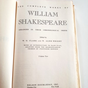 Vintage Shakespeare: Complete Works, Plays & Poems, Volume 2 image 5