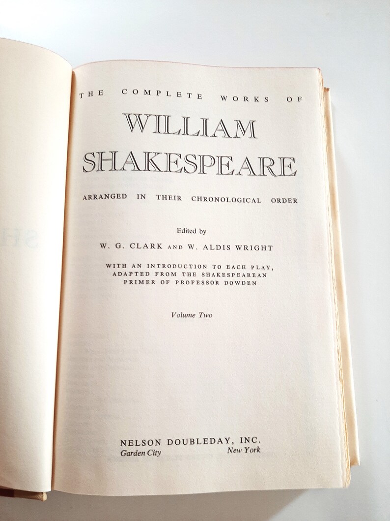 Vintage Shakespeare: Complete Works, Plays & Poems, Volume 2 image 5