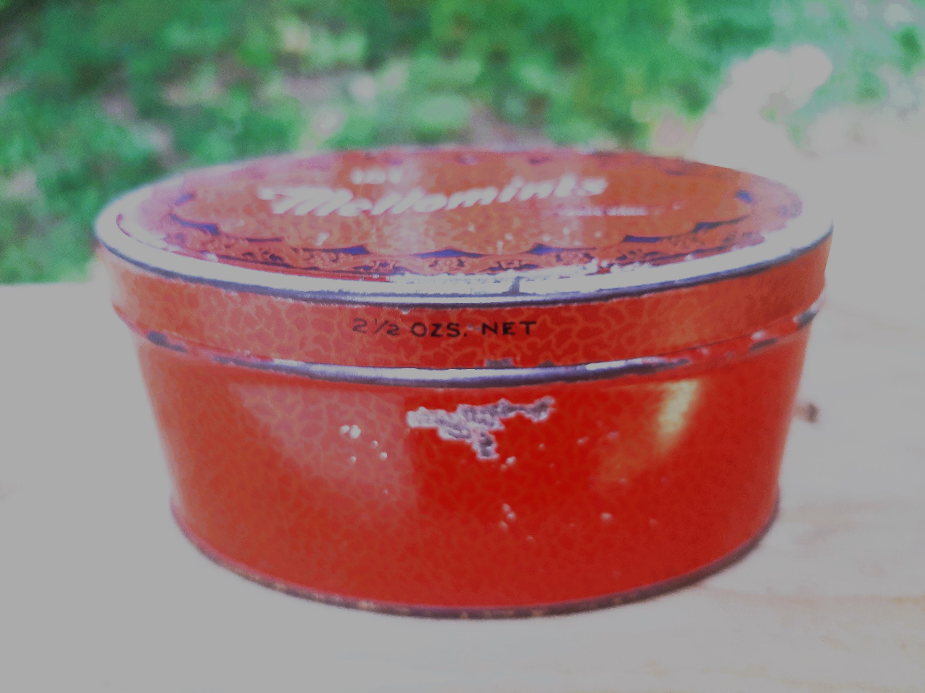 Vintage Mellomints Candy Tin: 1930s Brandle & Smith Advertising Tin - Etsy