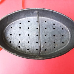 Ancien seau à méné de pêche flottant Pal 88F vintage 8 QT seau à appâts