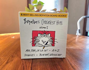 Boynton's Greatest Hits Volume 1 Classic Board Books Boxed Set Copyright 1995 Little Simon & Schuster