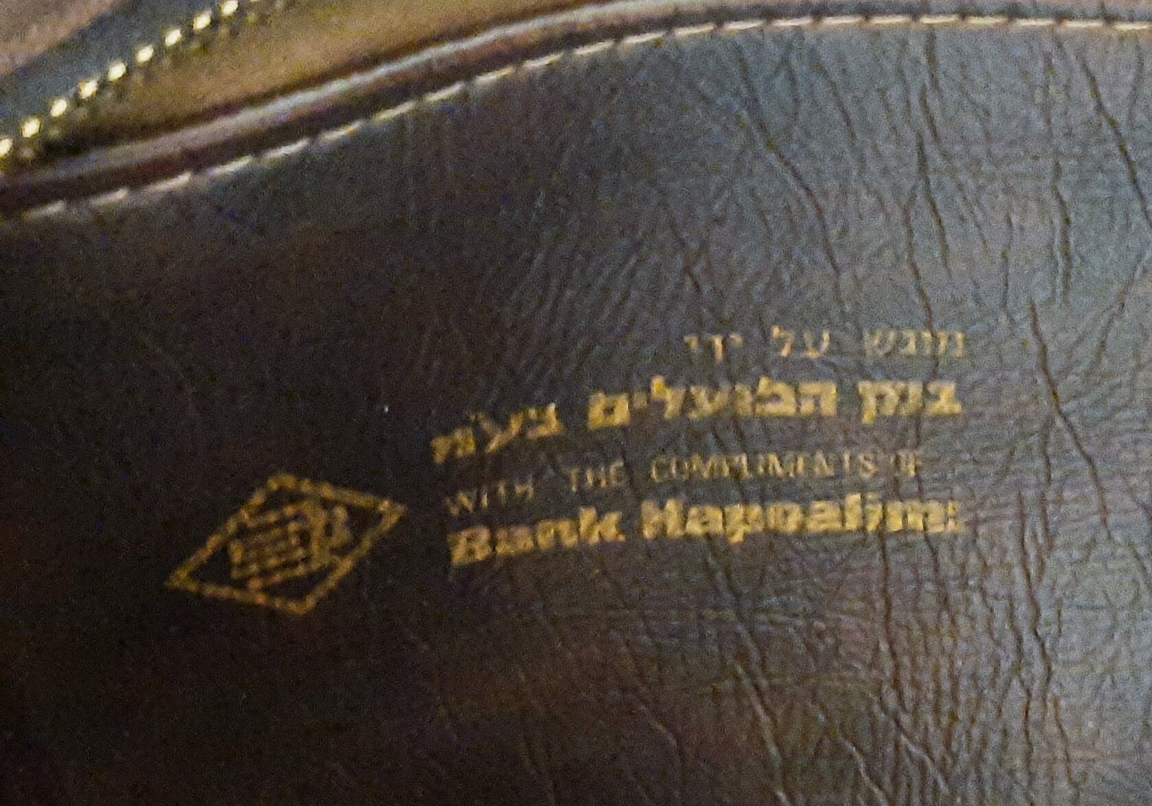 Vintage Pan Am Messenger Bag Brown and Blue Used for Pioneer Women of