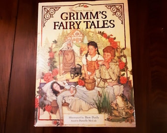 The Classic Treasury of Grimm's Fairy Tales Illustrated by Don Daily Retold by Danielle McCole 2001 Running Press, Large Hardcover