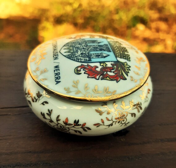 アンティーク バイエルン トリンケット ボックス Witzenhausen アンティーク バイエルン トリンケット ボックス Witzenhausen
