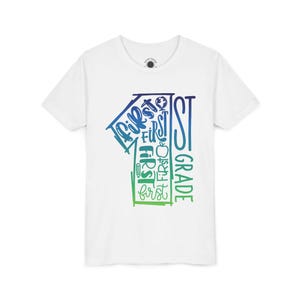 First Grade Back to School Shirt, 1st Grade, Elementary School Tee, School Spirit Shirt