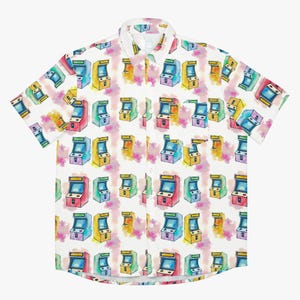 Retro Video Game Hawaiian Shirt