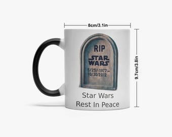Star Wars RIP Color Changing Magic Mug