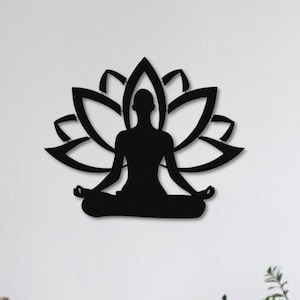 Ajoutez un charme spirituel avec cette décoration islamique murale en métal pour le salon et la chambre à coucher et la décoration intérieure d&#39;une maison musulmane