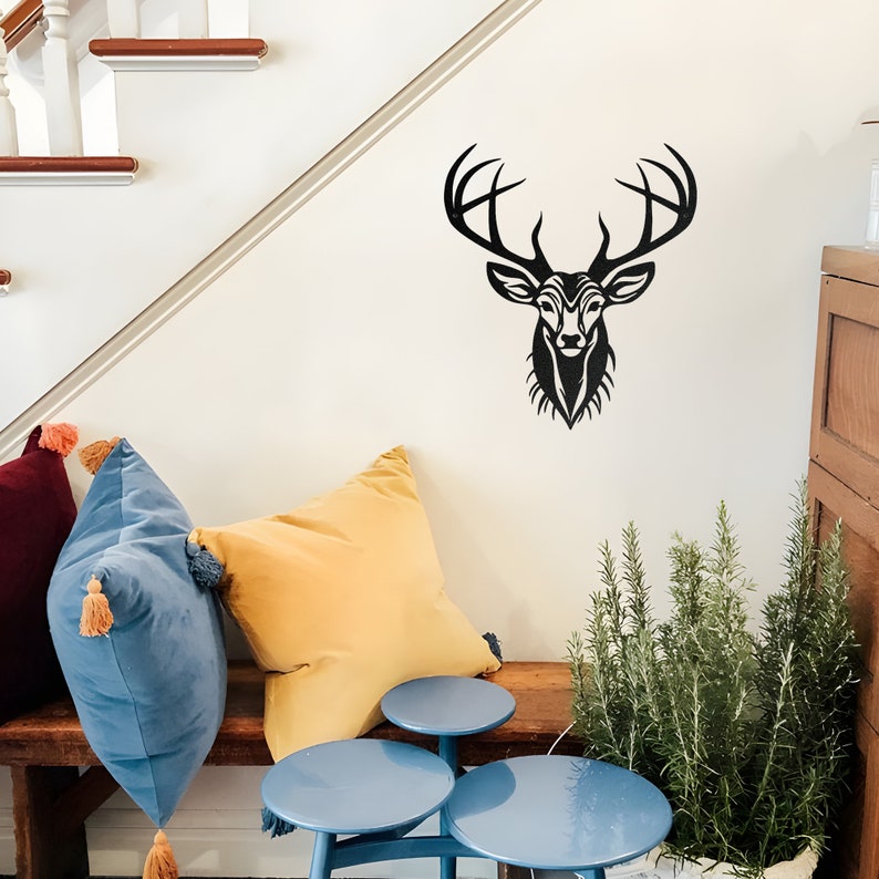 Sculpture D'Art Minimaliste De Chien, Personnalisé Ligne De Métal