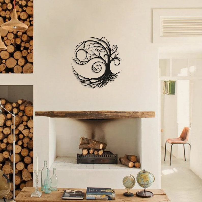 Unique Tree Metal Wall Decor , Tree Metal Wall Art, Nature Wall Art ...