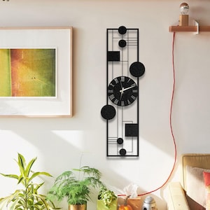 Reloj de pared de lujo, reloj de pared de metal, reloj de pared extragrande, reloj de pared grande, reloj de pared minimalista, reloj de pared silencioso, decoración moderna para el hogar.