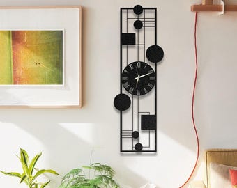 Luxury Wall Clock, Metal Wall Clock, Oversized Wall Clock, Large Wall Clock, Minimalist Wall Clock, Silent Wall Clock, Modern Home Decor