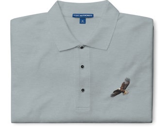 Men&#39;s Premium Flying Eagle Polo