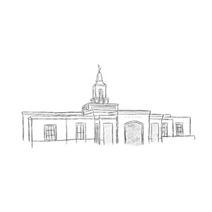 Cordoba, Argentina LDS Temple Drawing
