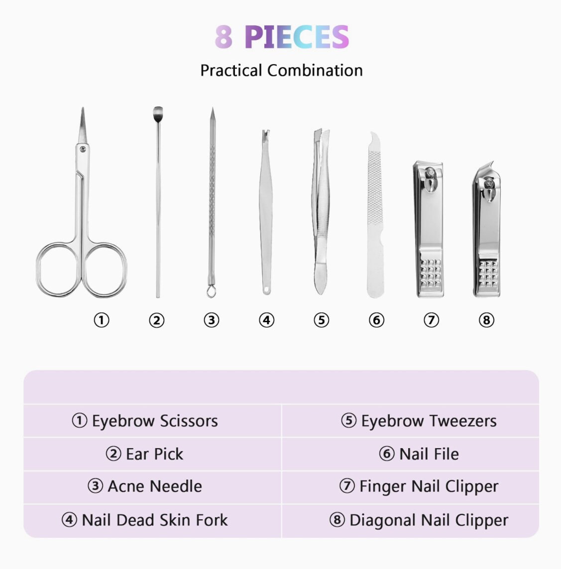 Animal Print Manicure Set, Pixie Dust Gift, Disney Cruise Fish Extender