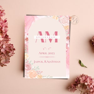 Personalized Sikh Wedding Card, Anand Karaj Invite, Punjabi Wedding Invite, Printable Sikh Wedding Invite