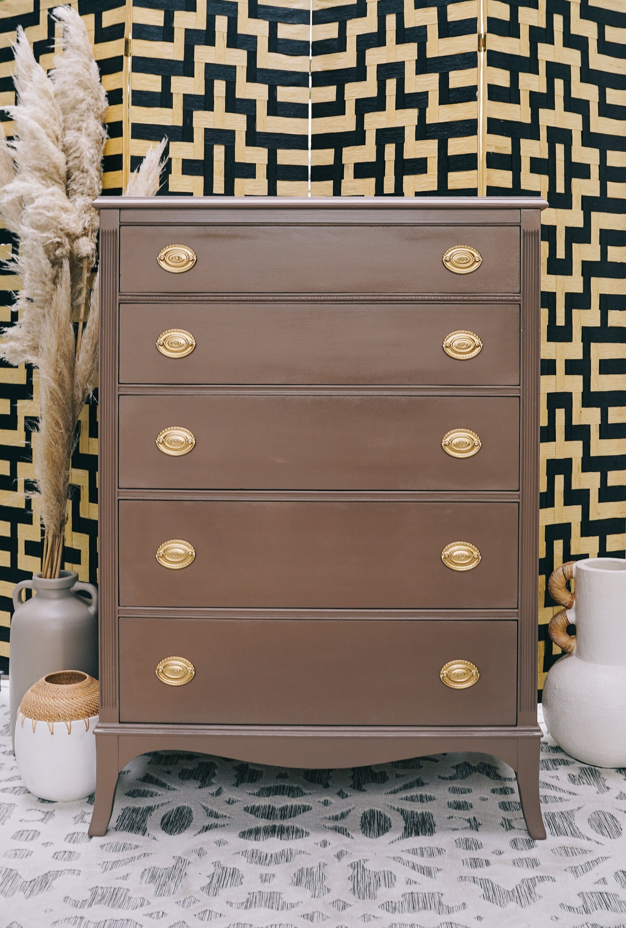 Federal Tallboy Dresser in Brown - Etsy Federal Tallboy Dresser in Brown - Etsy