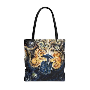 Tote Bag - Dr. Who Starry Night Tardis