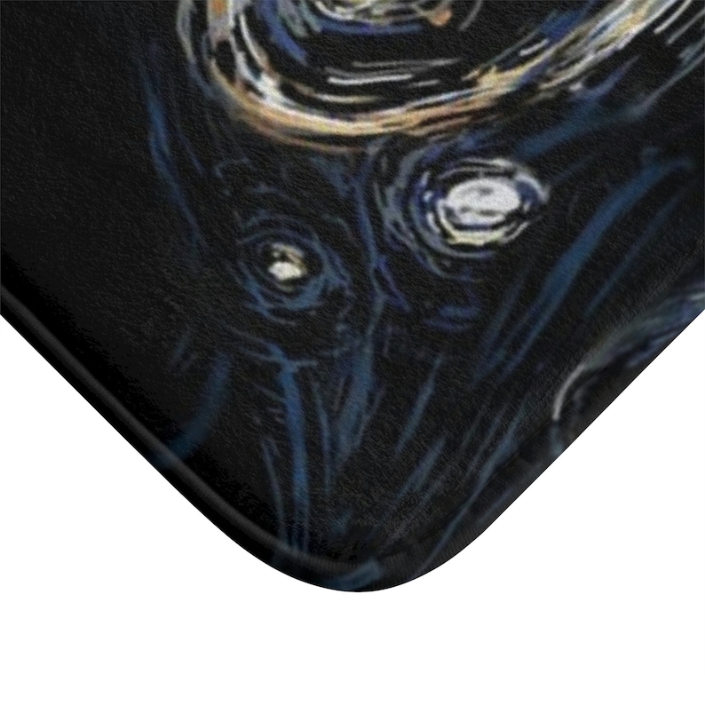 Bath Mat - Dr. Who Starry Night Tardis - Etsy