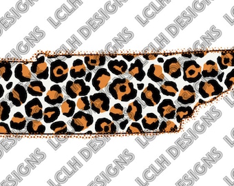 Leopardo naranja del estado de Tennessee, PNG, leopardo, estado, voluntarios, Tennessee, estado naranja, sublimación, diseño, estado voluntario