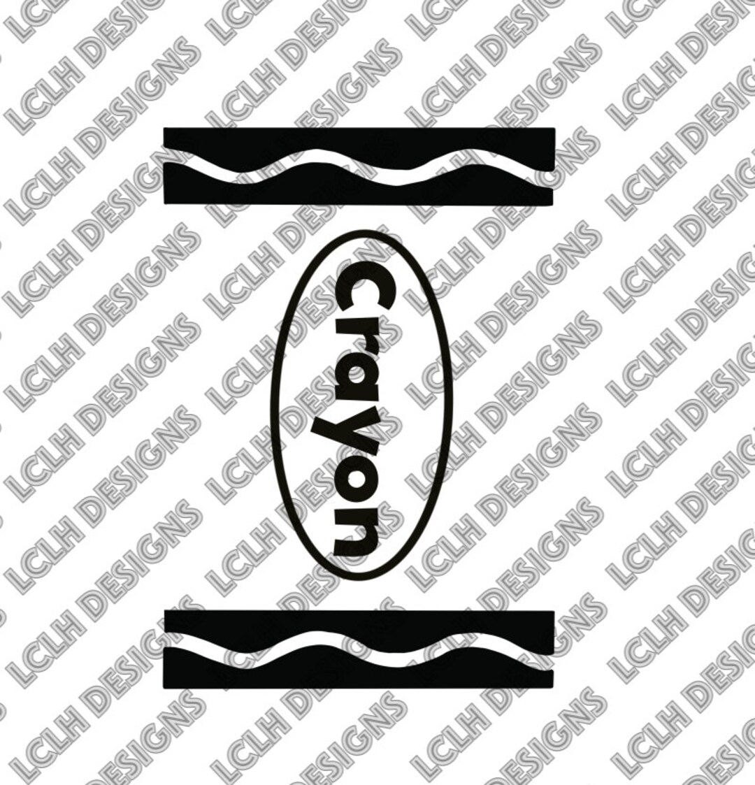 Crayon SVG/PNG Design Vinyl Design Cut File Group Halloween Costume