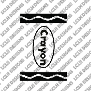 Crayon SVG/PNG Design, Vinyl Design, Cut File, Group Halloween Costume Idea, Versatile, 300 DPI, Educator Costume, Teacher Costume