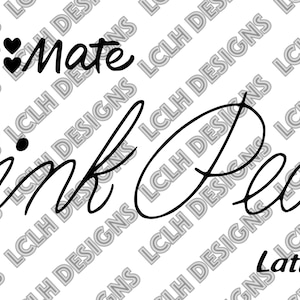 May include: A white background with the words "Paper Mate Pink Pearl" in black script. The text "Latex FREE!" is also visible. The word "Malaysia" is at the bottom.