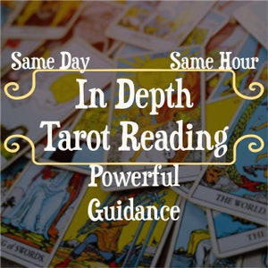 Lectura de tarot en profundidad - Lectura de tarot a la misma hora - Lectura del amor - Lectura de llamas gemelas - Lectura de tarot psíquico - Lectura de almas gemelas